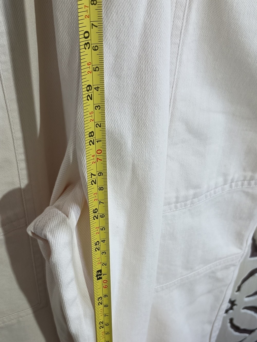 Splendid Cream Utility Jumpsuit with Front Zip NWT - Picture 9 of 9